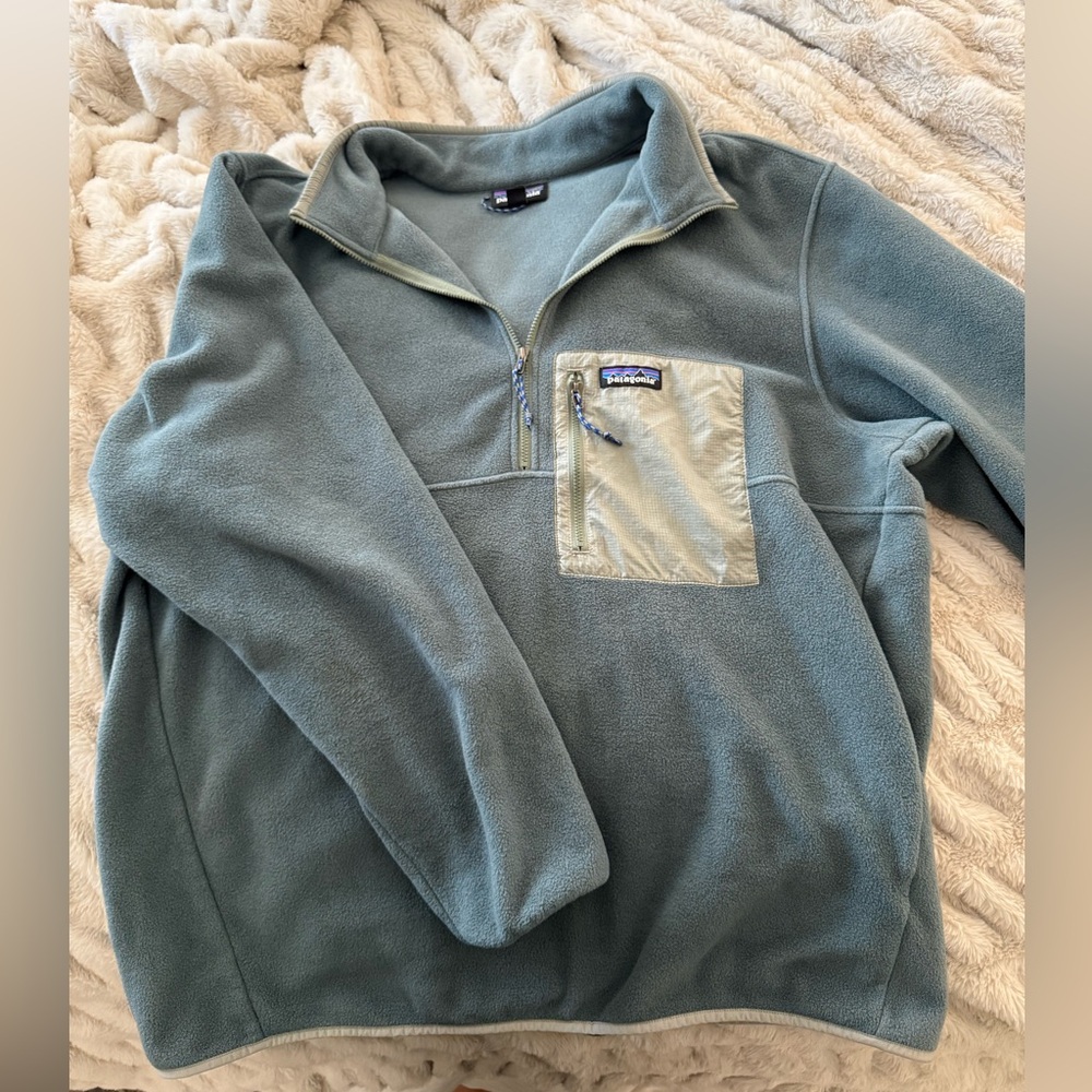 Patagonia Blue Fleece Jacket